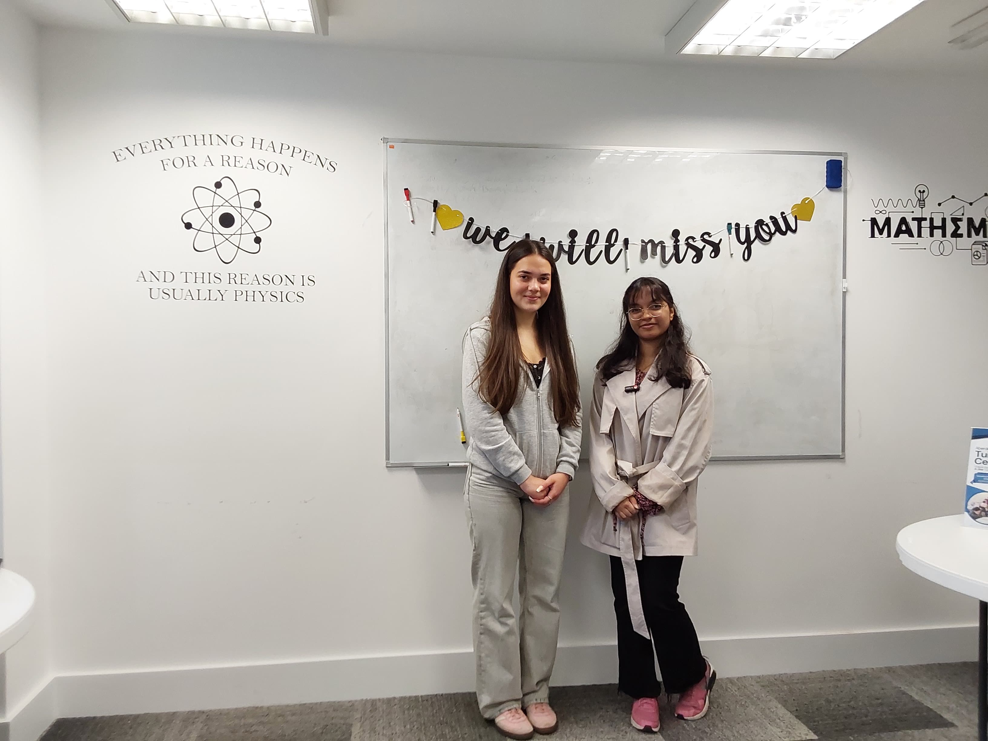 Events booklet with colorful cover