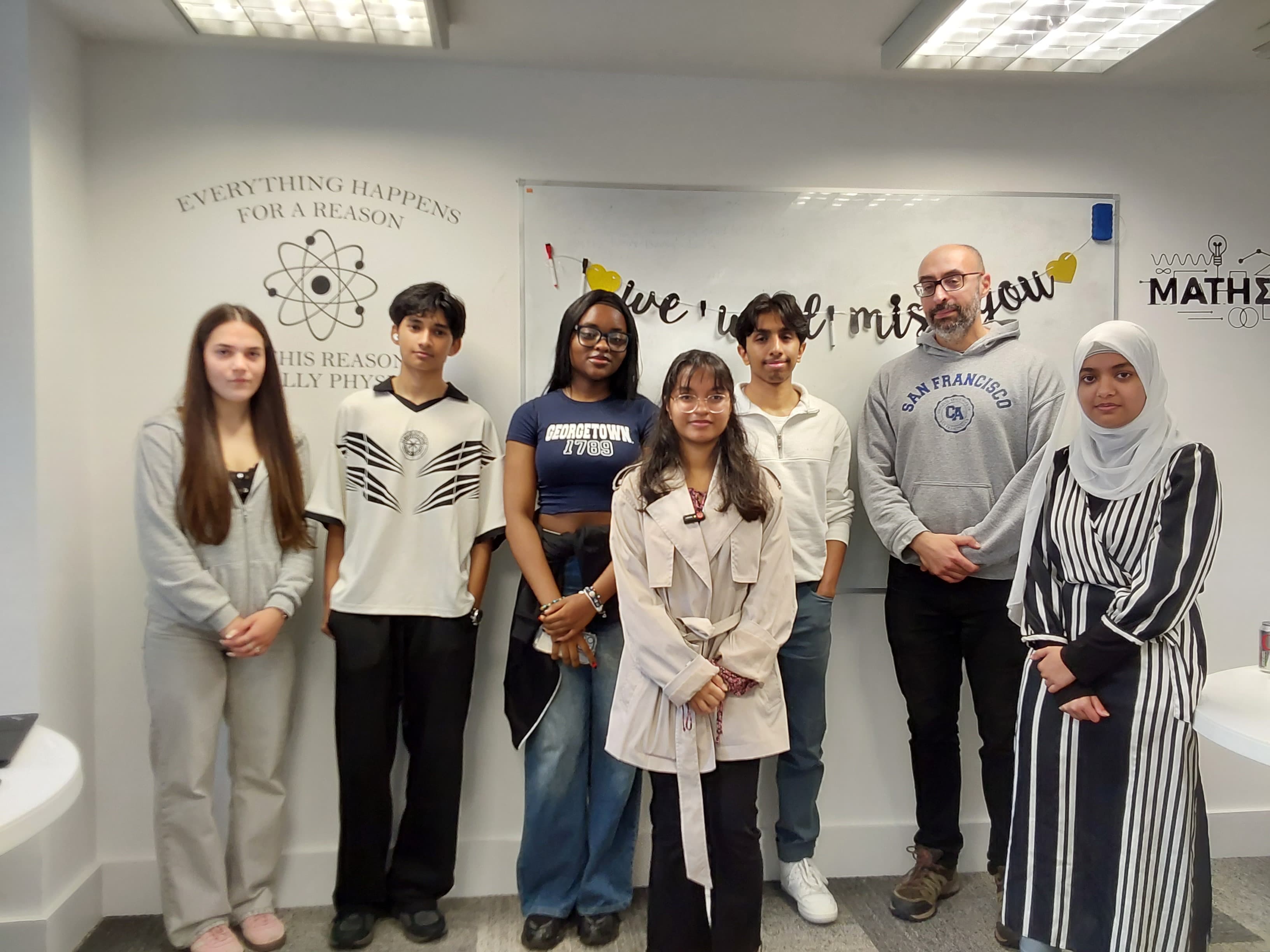 Events booklet with colorful cover