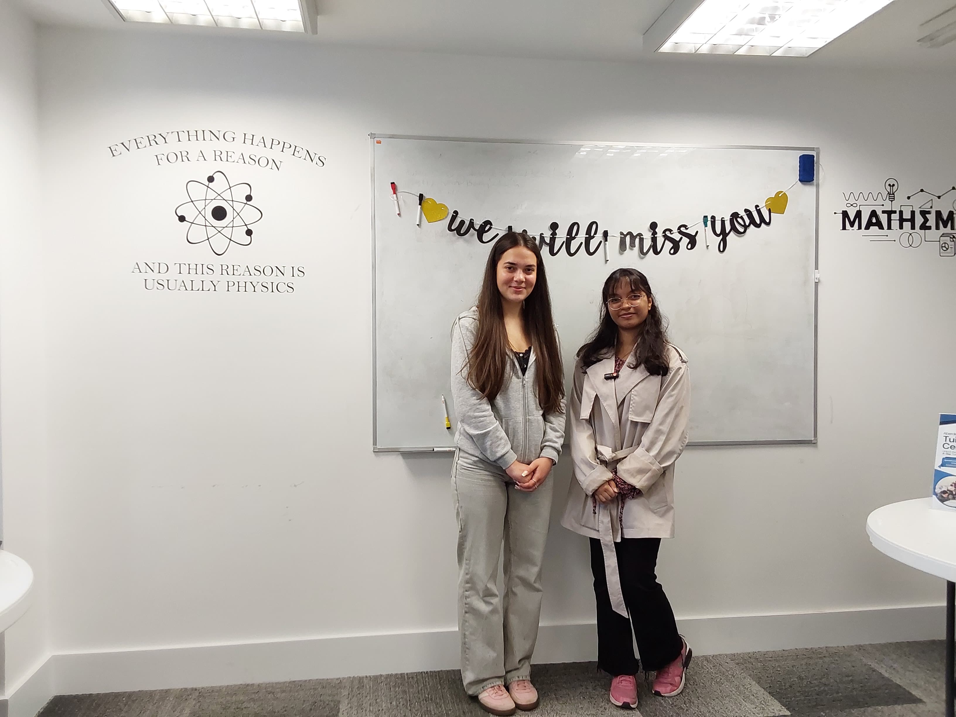 Events booklet with colorful cover