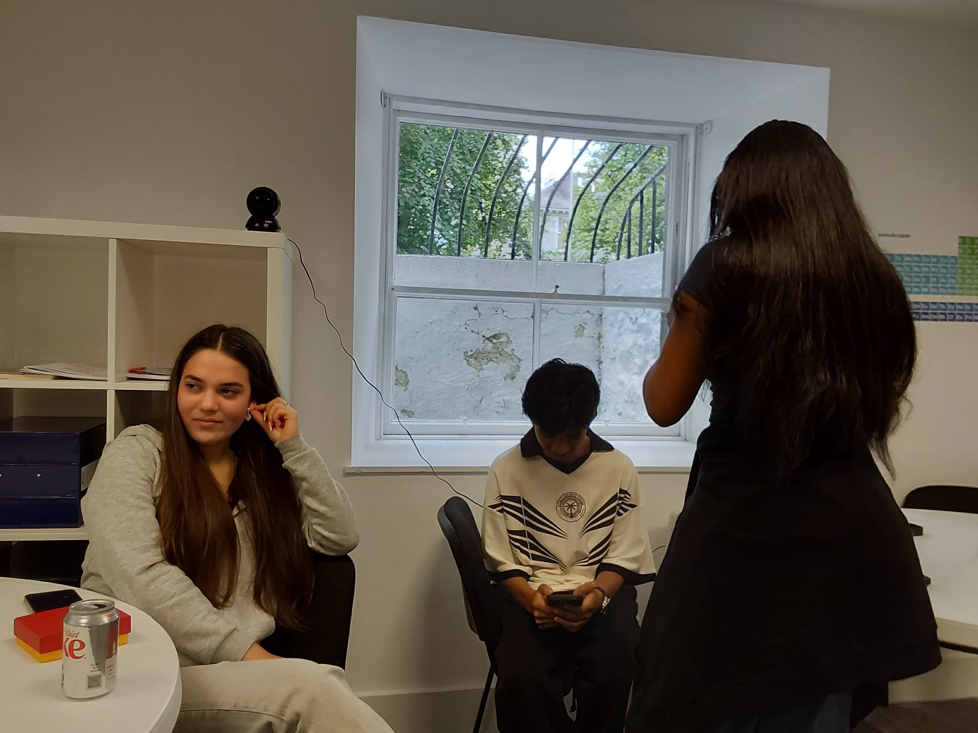 Events booklet with colorful cover