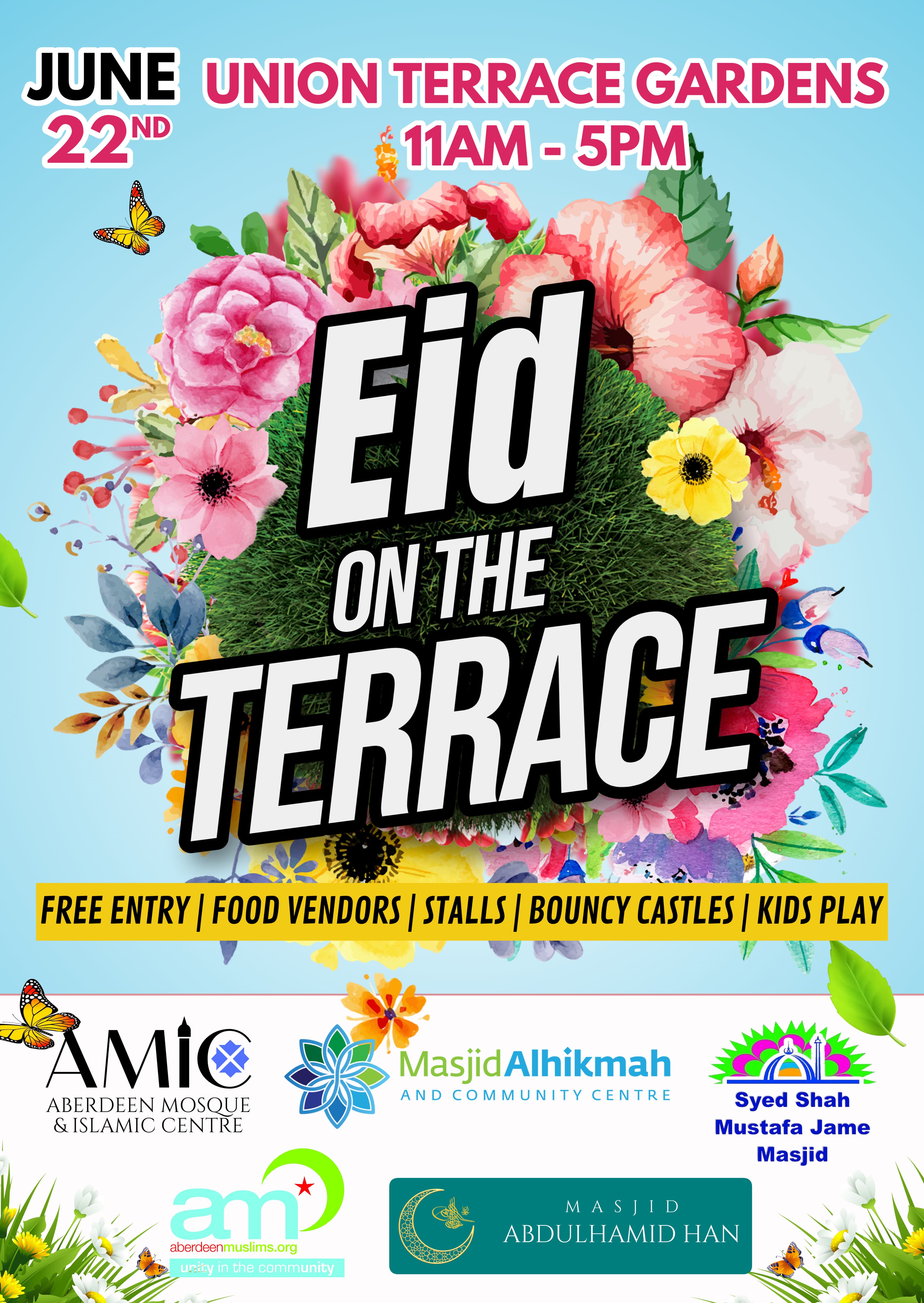 Visit Us at Eid on the Terrace – Sunday 22nd June!